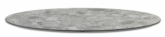 Столешница круглая Compact Laminate для подстолья Nemo, Domino, Tiffany, Cross зернистый Ø600х10 мм