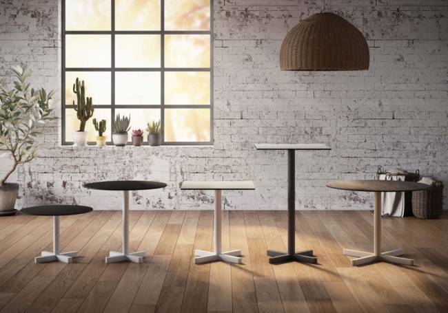Столешница круглая Solid Compact Ø1190 цемент Ø1190х12 мм