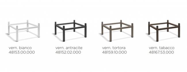 Комплект для увеличения высоты стола Kit Cube 80 High табак 800х880х335 мм