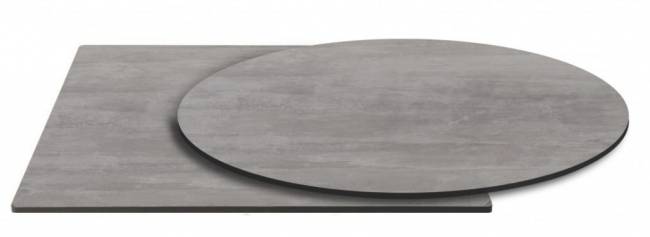 Столешница круглая Solid Compact Ø1390 цемент Ø1390х12 мм