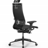 Кресло SynchroSit 10 B2-107D - T /Km00/Nb00/D02P/H3mL-2D(M23.B11.G19.W02), черный