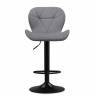 Барный стул Trio light gray / black