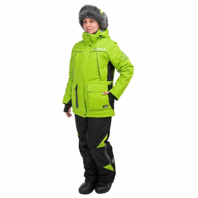Костюм зимний ЗАБАВА 8/8 К, лайм/черный, р. 54/170 (3XL) Helios Костюм зимний ЗАБАВА 8/8 К, лайм/черный, р. 54/170 (3XL) Helios