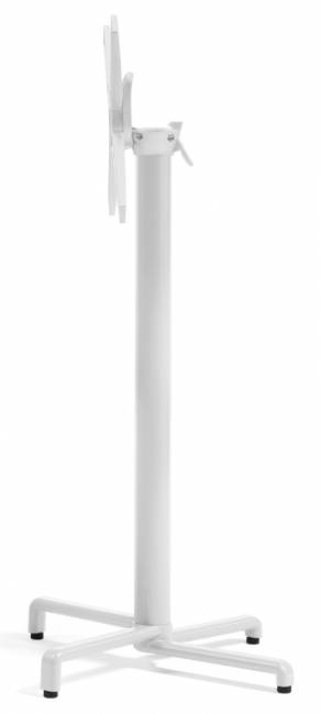 Подстолье металлическое барное складное Scudo High белый 520х480х1070 мм Подстолье металлическое барное складное Scudo High белый 520х480х1070 мм