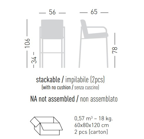 Кресло барное с подушками Pilar Stool 560х650х1060 мм Кресло барное с подушками Pilar Stool 560х650х1060 мм