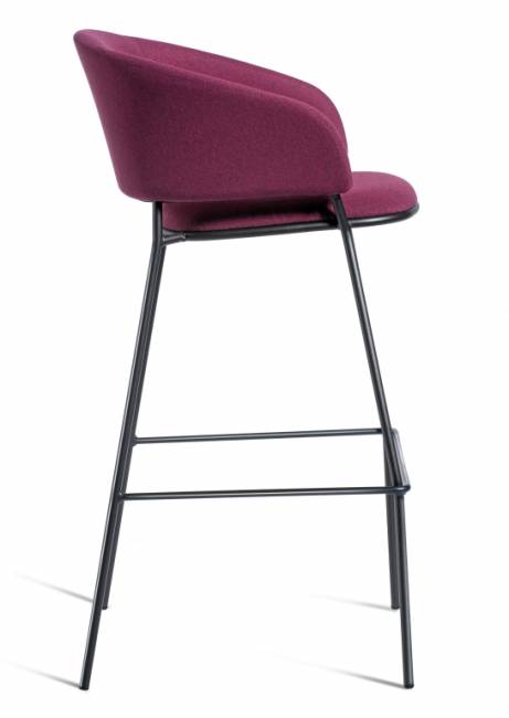 Кресло барное с обивкой Nuta Light Plus Stool 77 575х570х1040 мм Кресло барное с обивкой Nuta Light Plus Stool 77 575х570х1040 мм