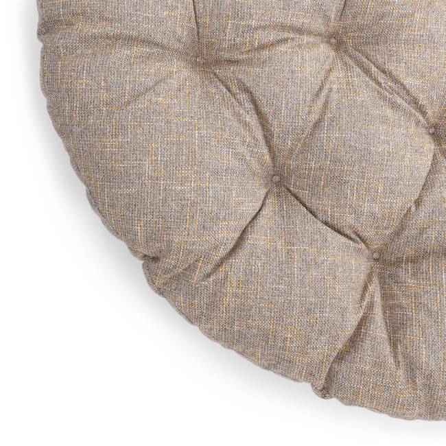 Матрац для кресла Папасан/Papasan (23/01) рогожка, меланж, 125х125х15см меланж рогожка