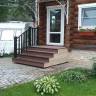 Ступень из ДПК DECKRON/DARVOLEX, 320*20*4000, венге