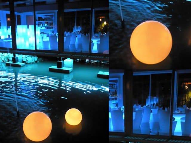 Светильник пластиковый плавающий Acquaglobo 50 Lighting LED IP68 белый Ø500х500 мм Светильник пластиковый плавающий Acquaglobo 50 Lighting LED IP68 белый Ø500х500 мм