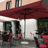 Зонт профессиональный 3х4 м Napoli Standard антрацит, бордовый 3000х4000 мм Зонт профессиональный 3х4 м Napoli Standard антрацит, бордовый 3000х4000 мм