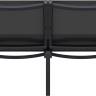 Диван пластиковый двухместный Pacific Lounge черный 760х800х850 мм Диван пластиковый двухместный Pacific Lounge черный 760х800х850 мм