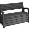 Скамья - сундук Отэр (Otter Bench) 227 л. антрацит Скамья - сундук Отэр (Otter Bench) 227 л. антрацит